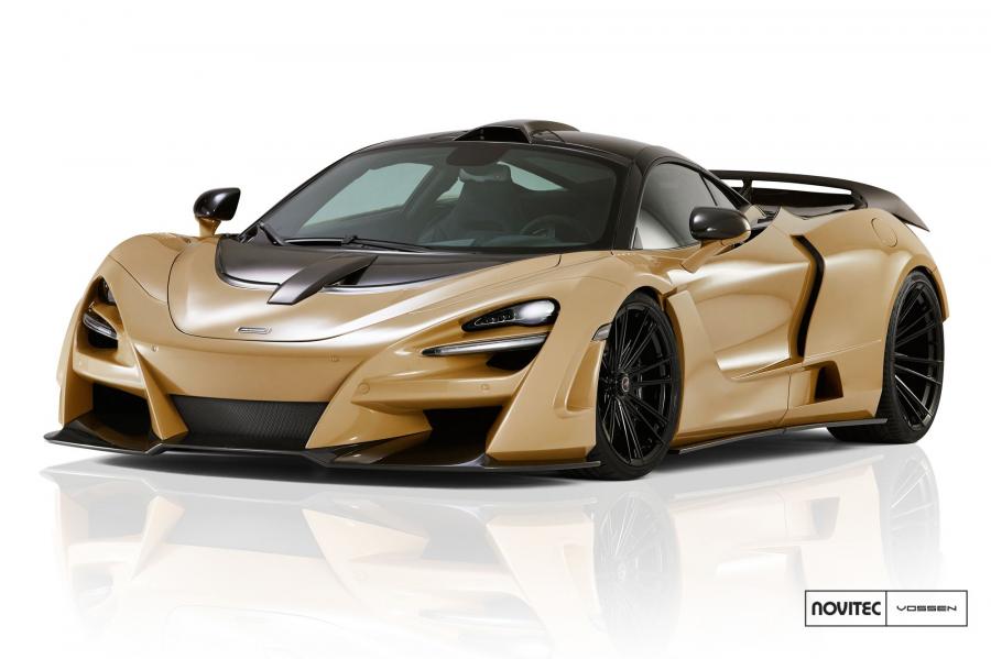  McLaren 720S N-Largo by Novitec Rosso on Vossen Wheels (MC2) 2018 года  (фото 44 из 72)